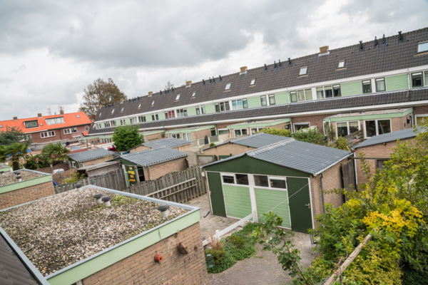 Renovatie schuurtjes Den Helder